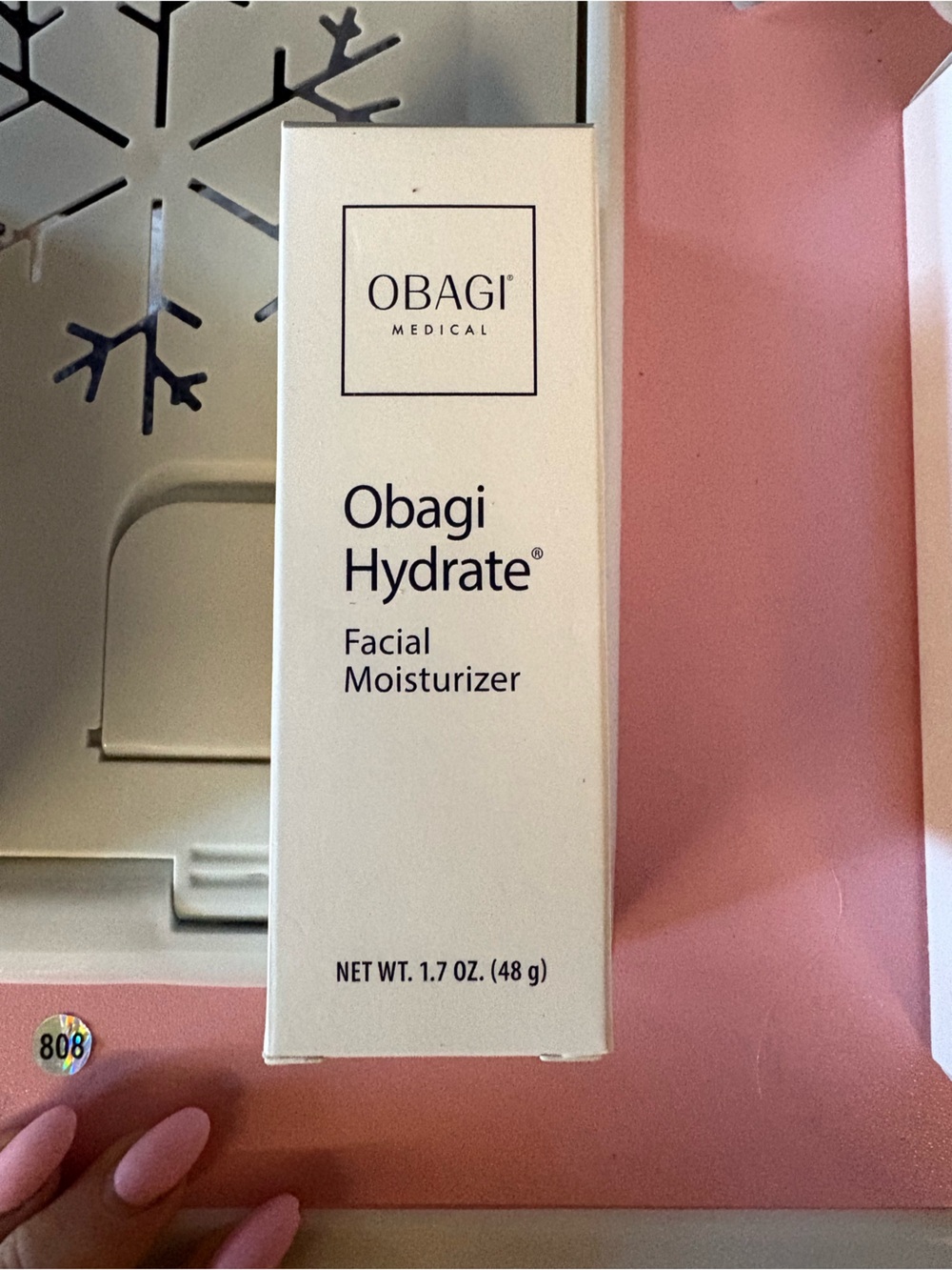 Obagi Hydrate Facial Moisturizer - White and Pink Accents